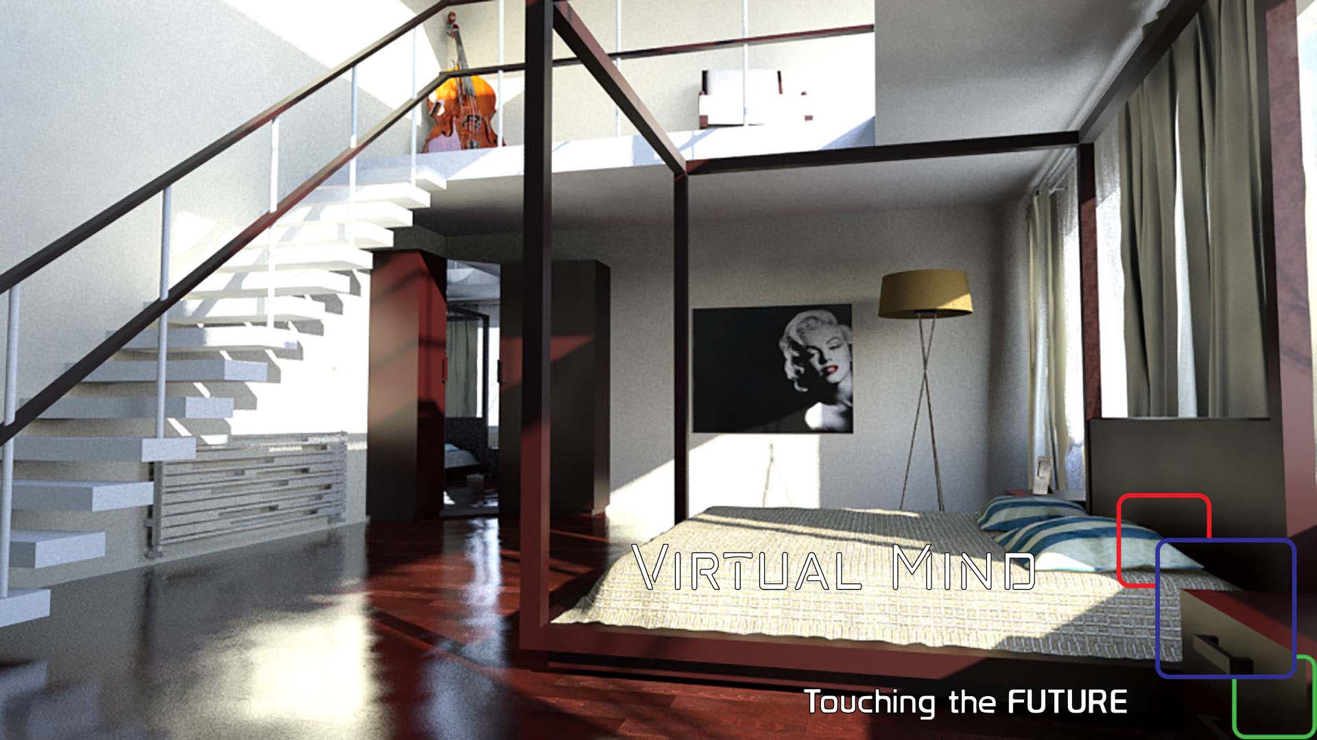 visualisation architecturale, Chambre Maryline